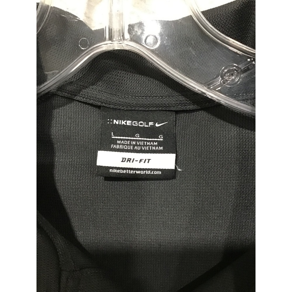 Nike Golf Dri-FIT Polo Men's L Charcoal Gray Athletic Performance Minimal Sporty - Picture 2 of 6